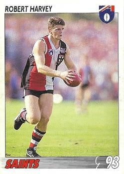 1993 Select AFL #36 Robert Harvey Front